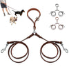 Double Dog Coupler Leash