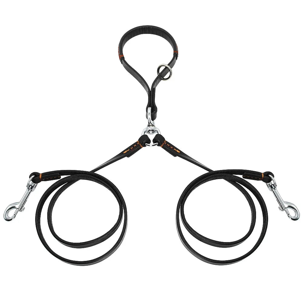 Double Dog Coupler Leash