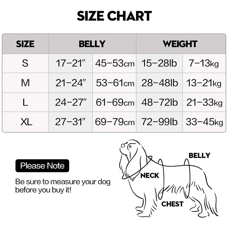 Dog Support Lift Harness