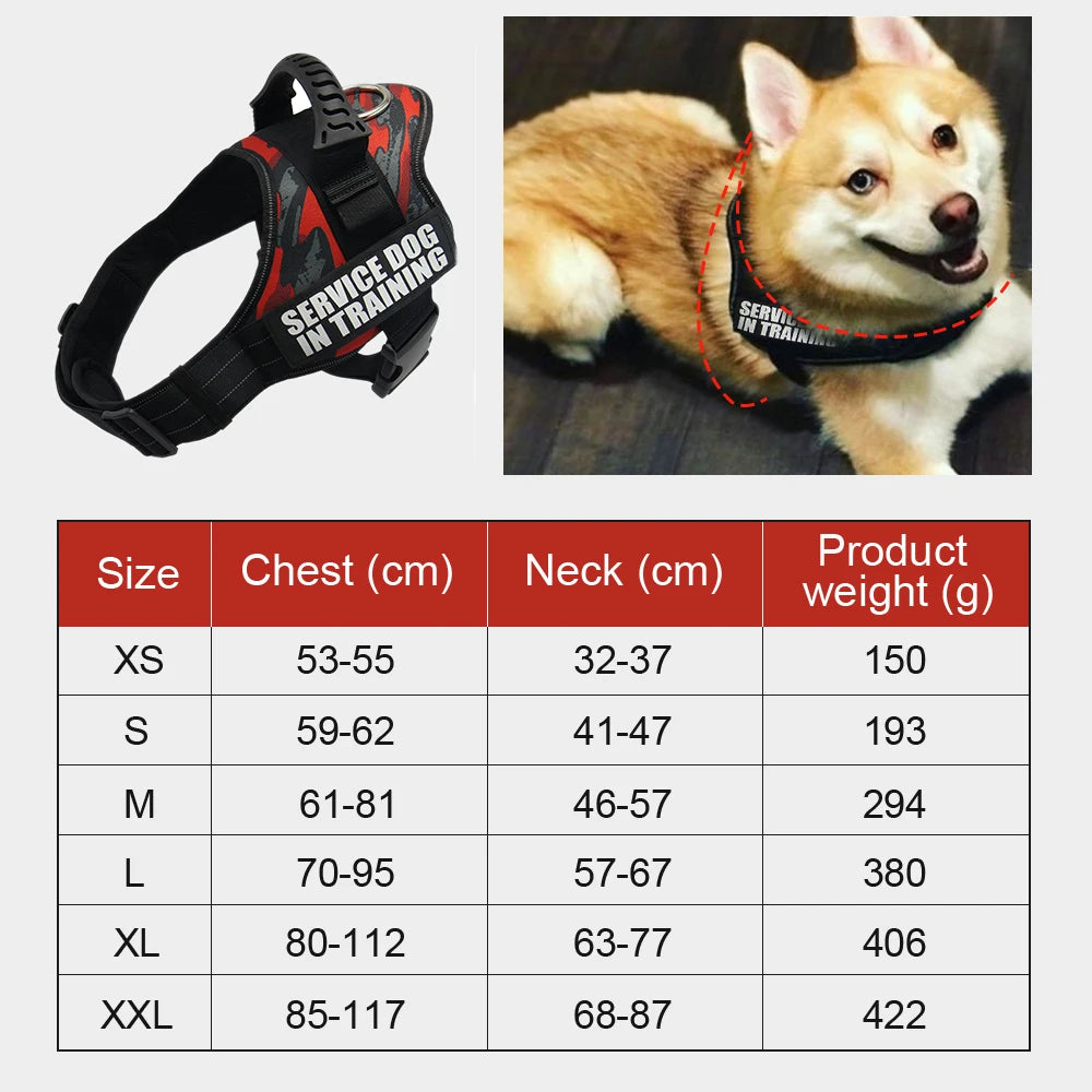 Adjustable Dog Vest Harness