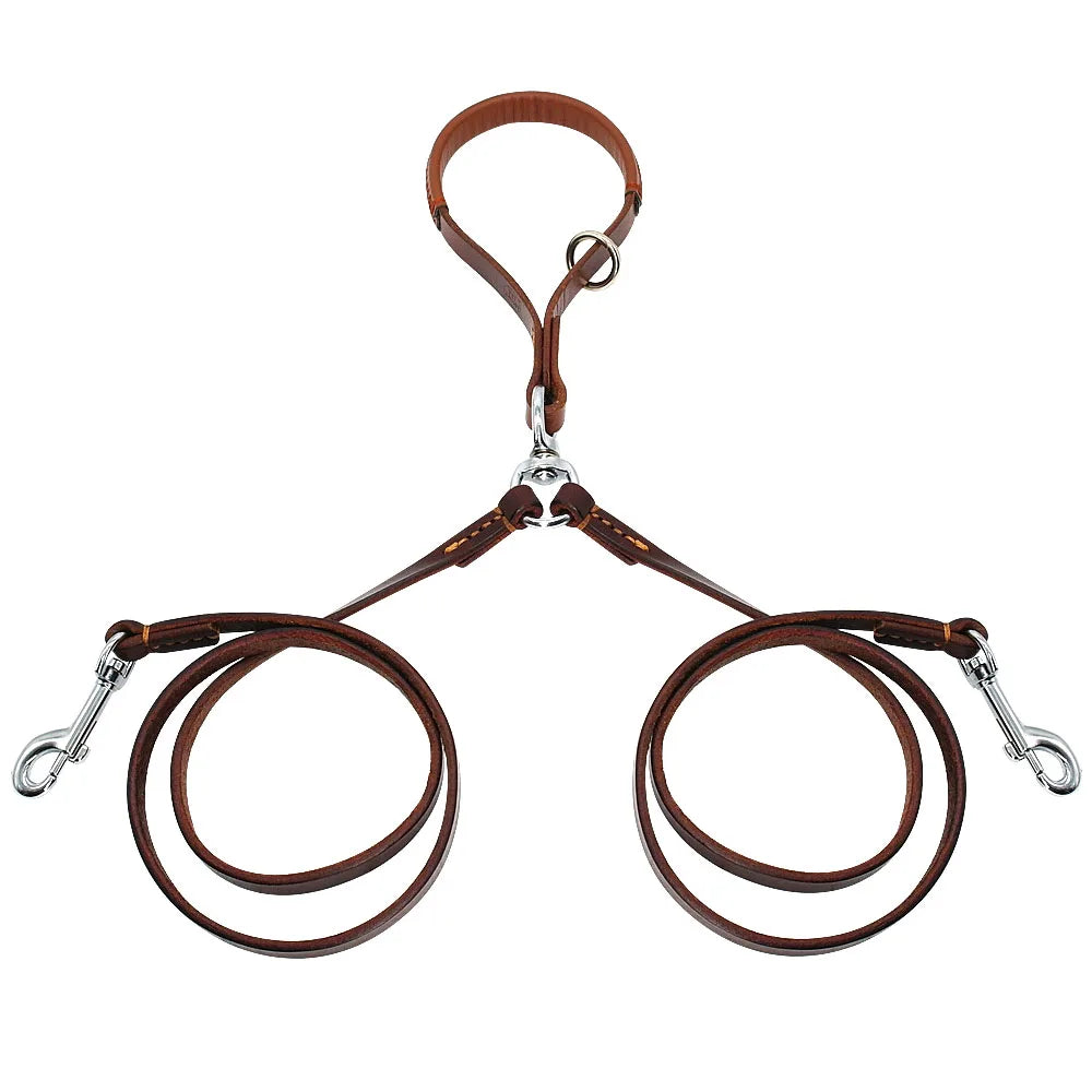 Double Dog Coupler Leash