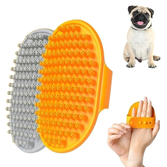 Rubber Dog Bath Brush