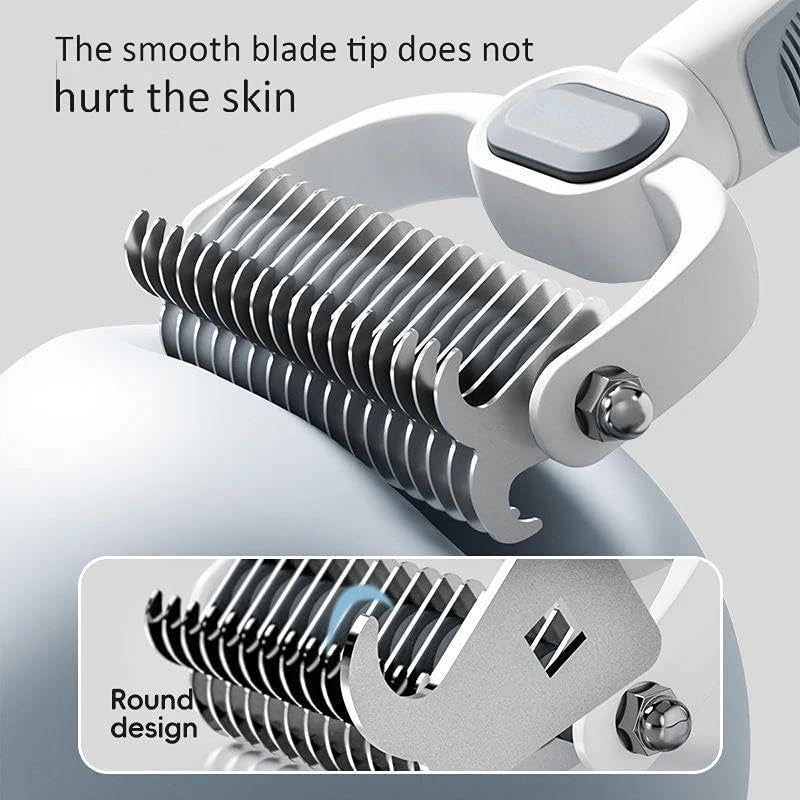 Double Sided Deshedding Brush