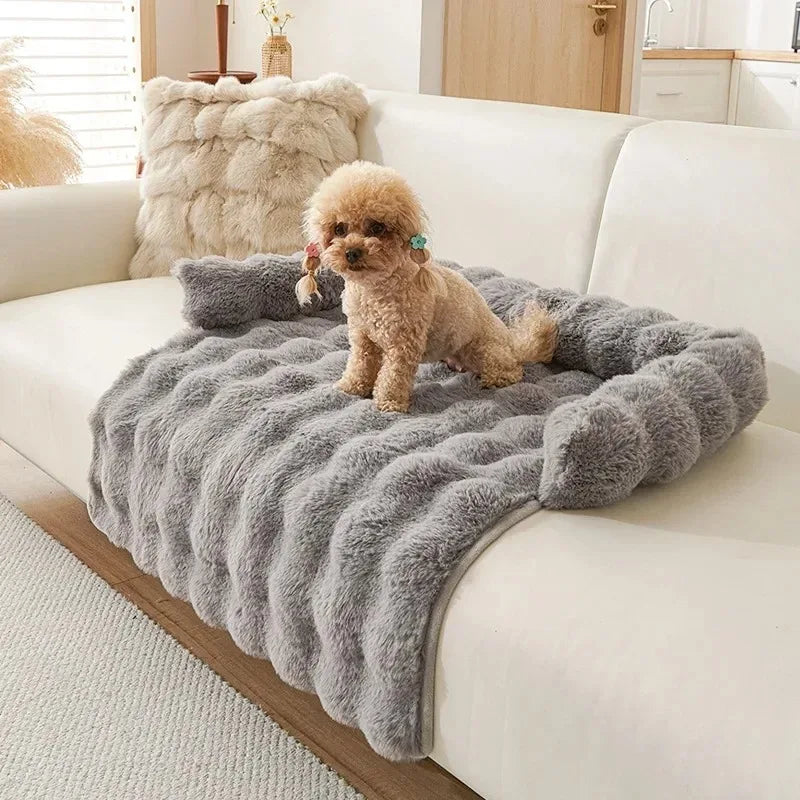 Plush Dog Bed Mat