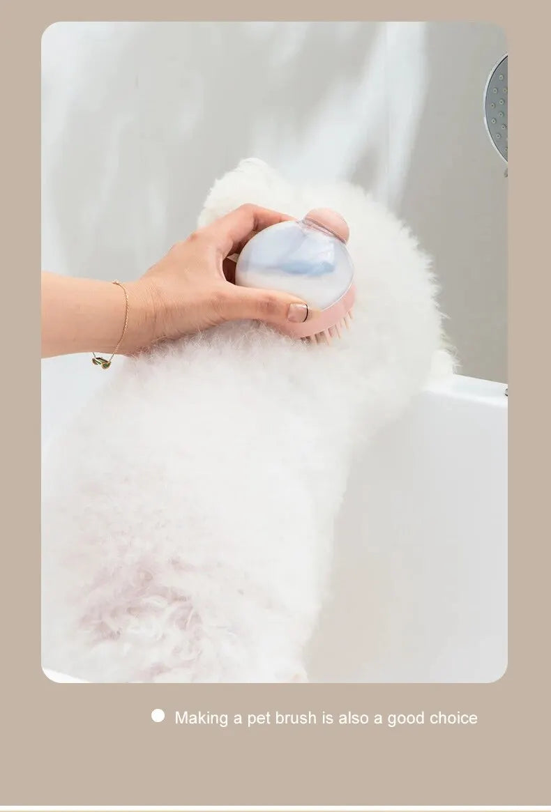 Silicone Shampoo Bath Brush