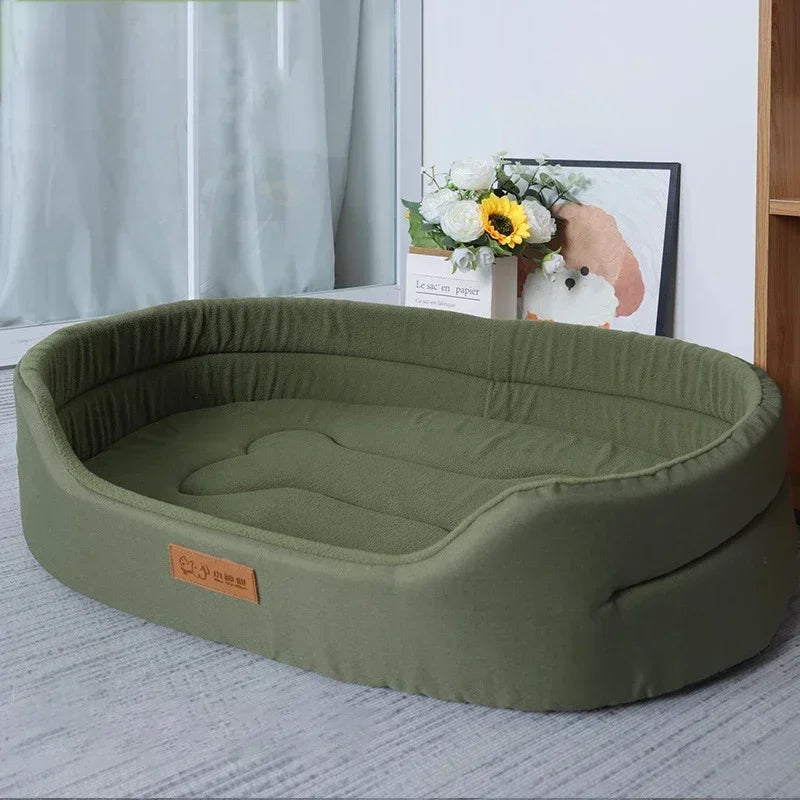 Extra Large Plush Dog Bed
