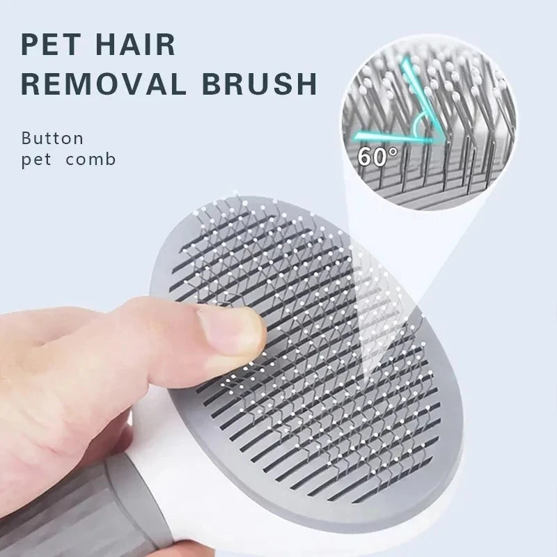 Easy Clean Dog Grooming Brush