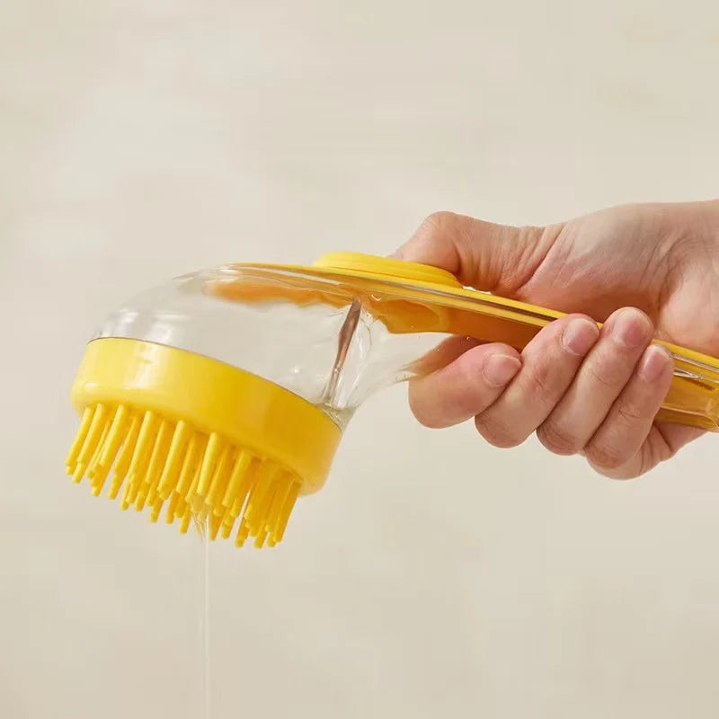 Long Handle Pet Bath Brush