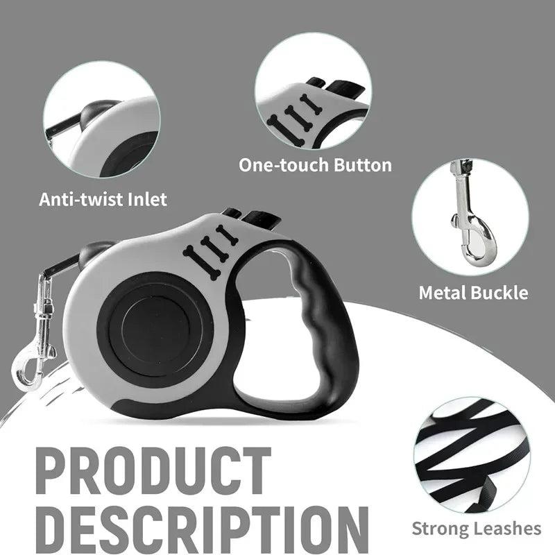 Extendable Dog Walking Leash