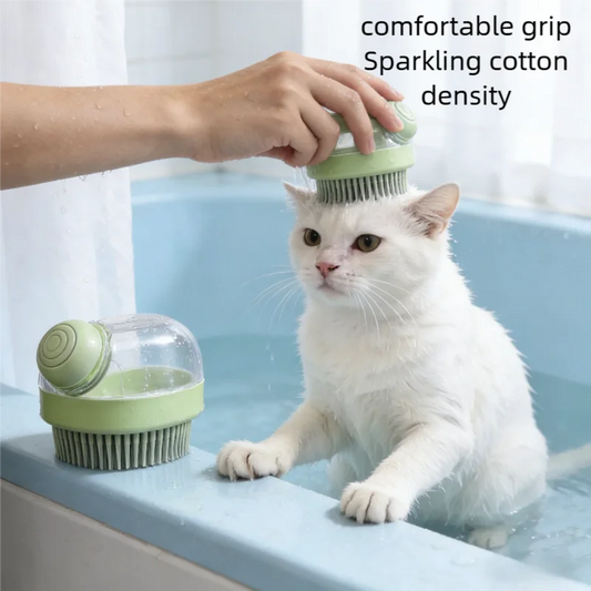 Silicone Shampoo Bath Brush