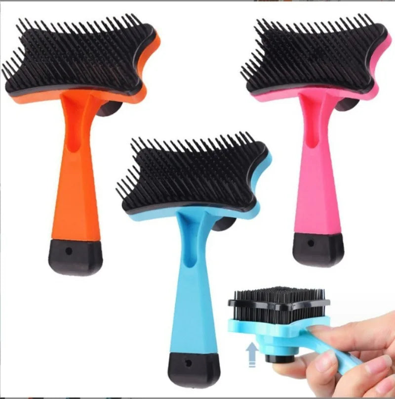 Self Cleaning Pet Grooming Brush