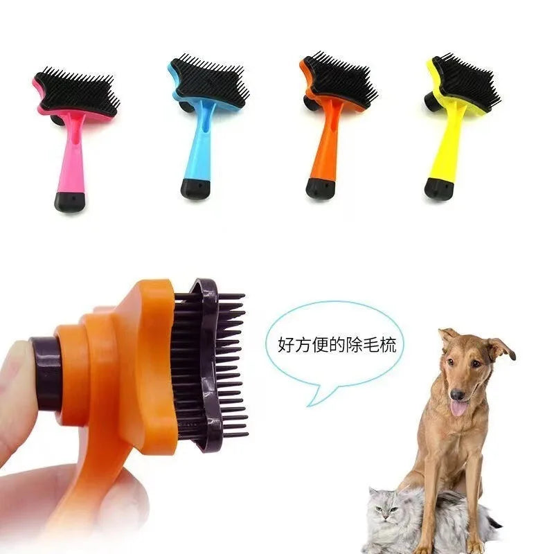 Self Cleaning Pet Grooming Brush