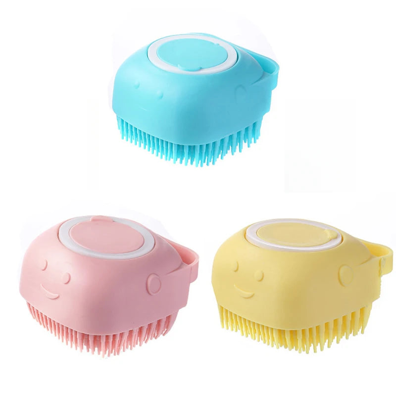 Silicone Pet Cleaning Brush