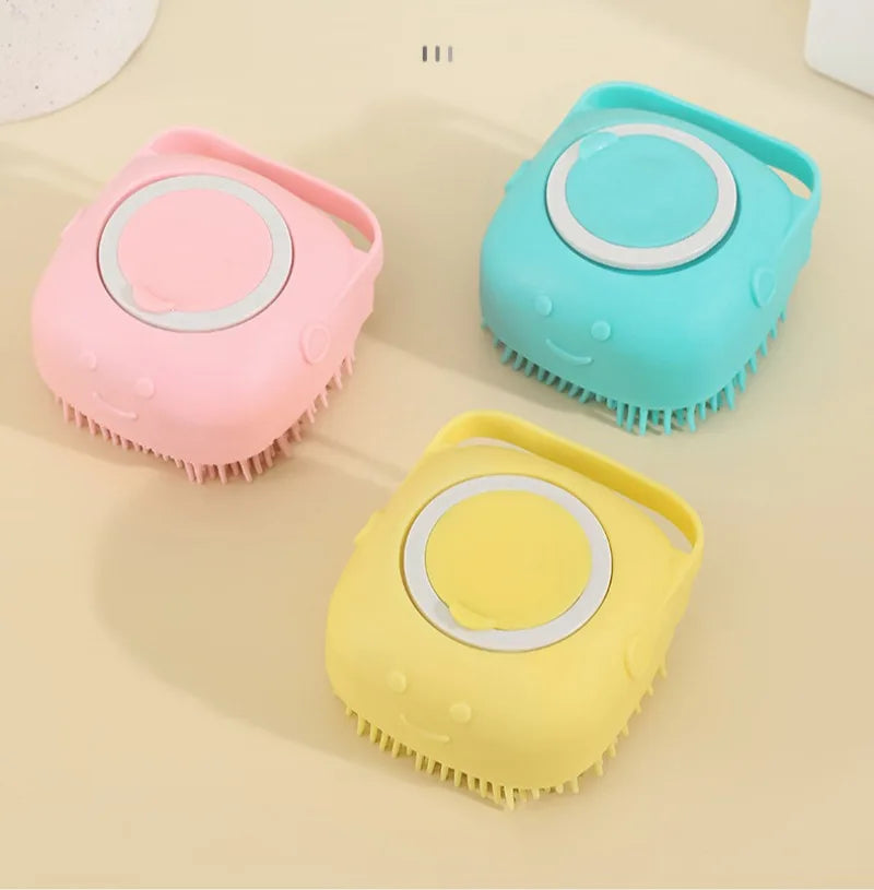 Silicone Pet Cleaning Brush