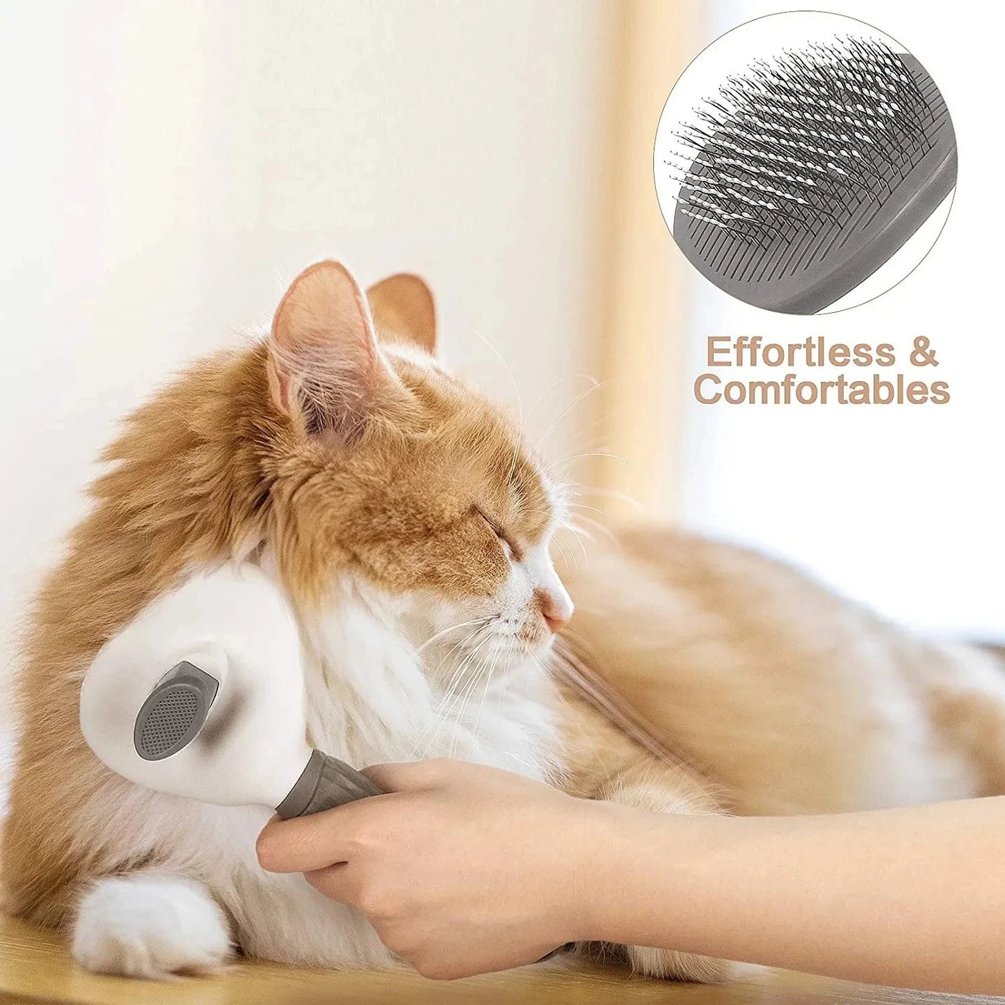 Easy Clean Dog Grooming Brush