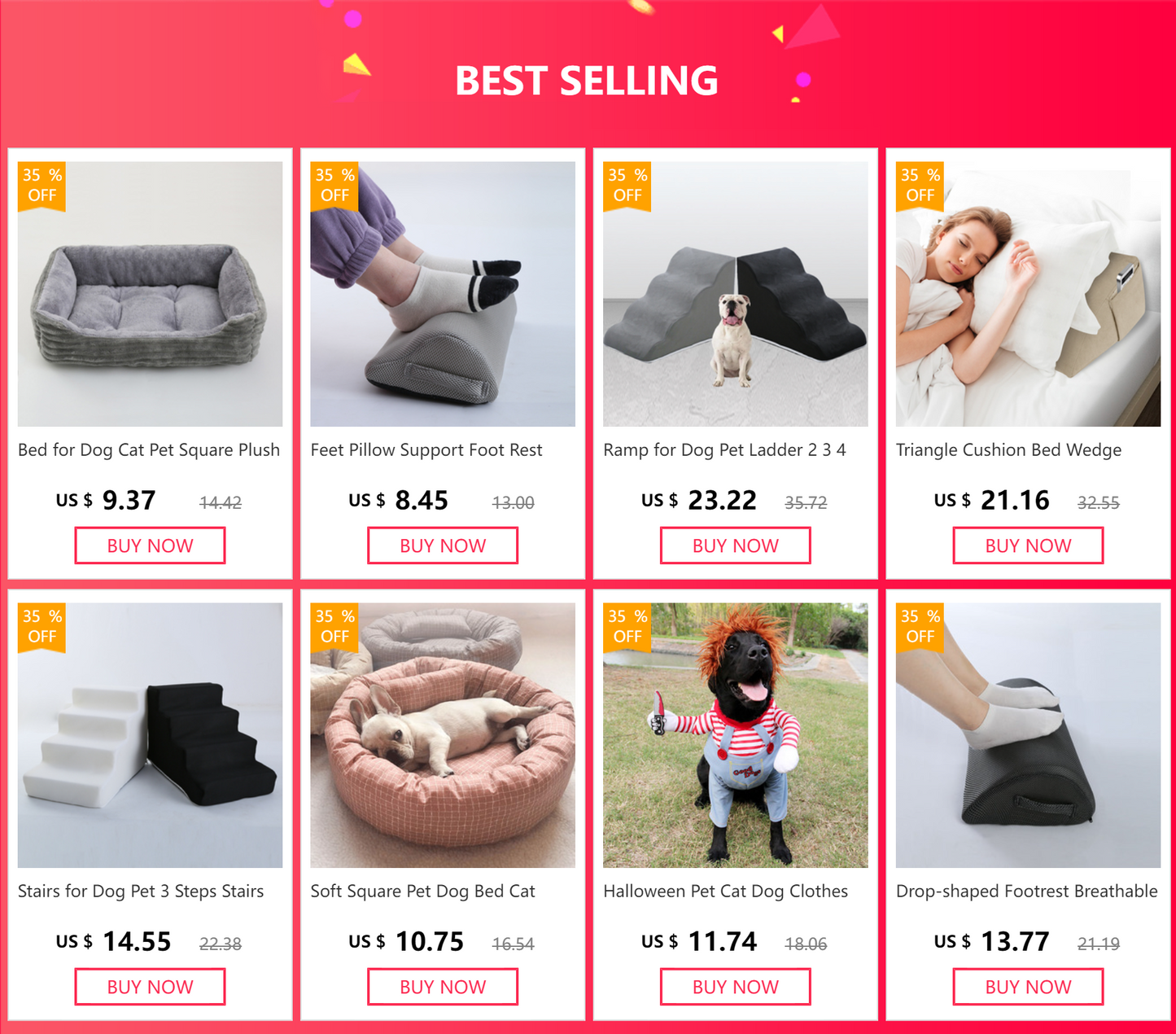 Orthopedic Dog Sofa Bed