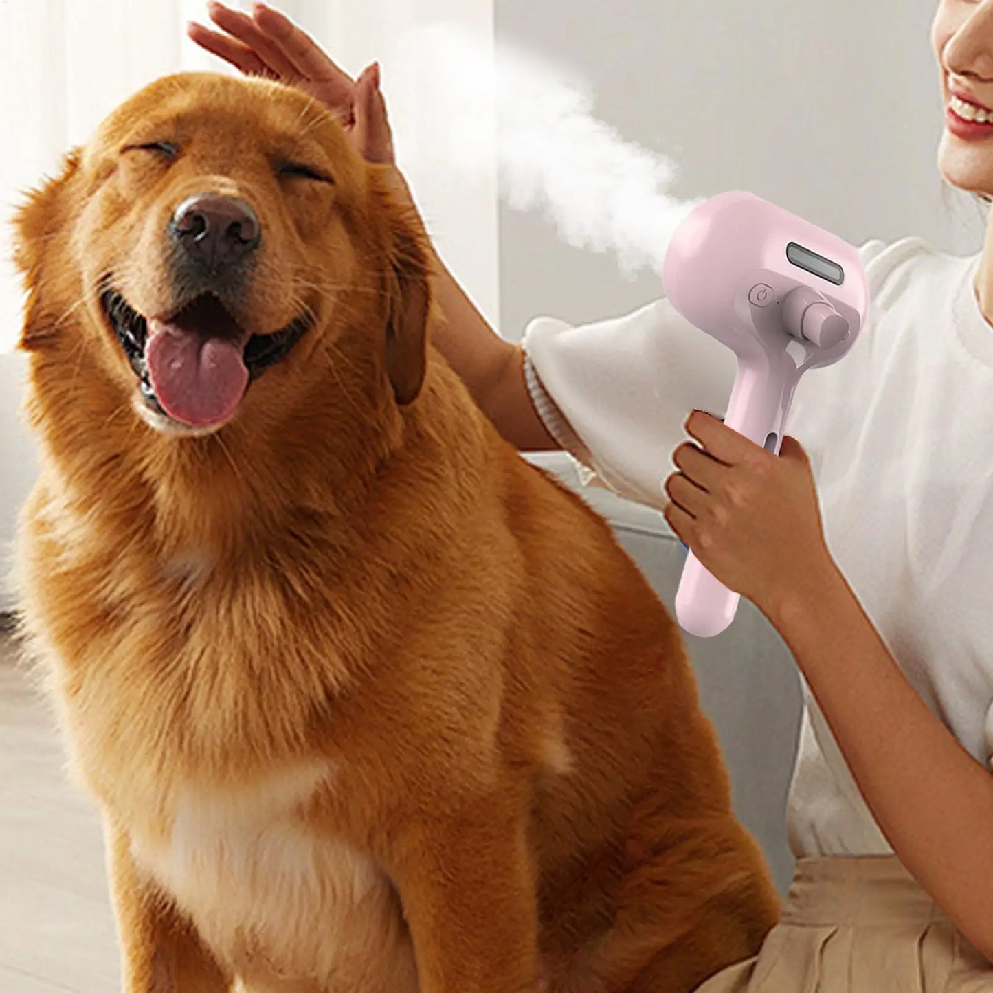 Electric Pet Steam Brush