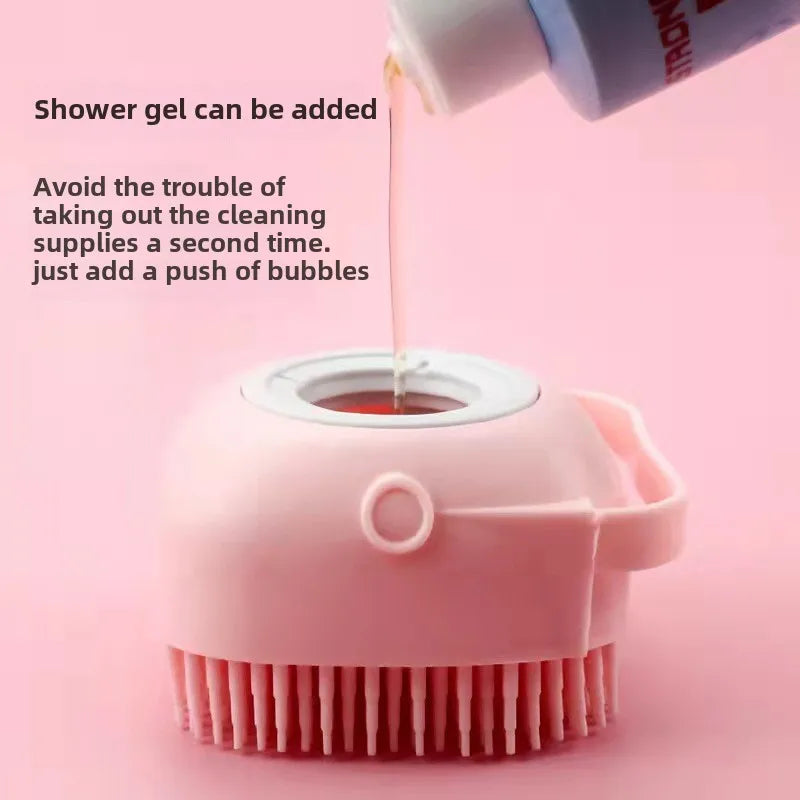 Silicone Pet Cleaning Brush