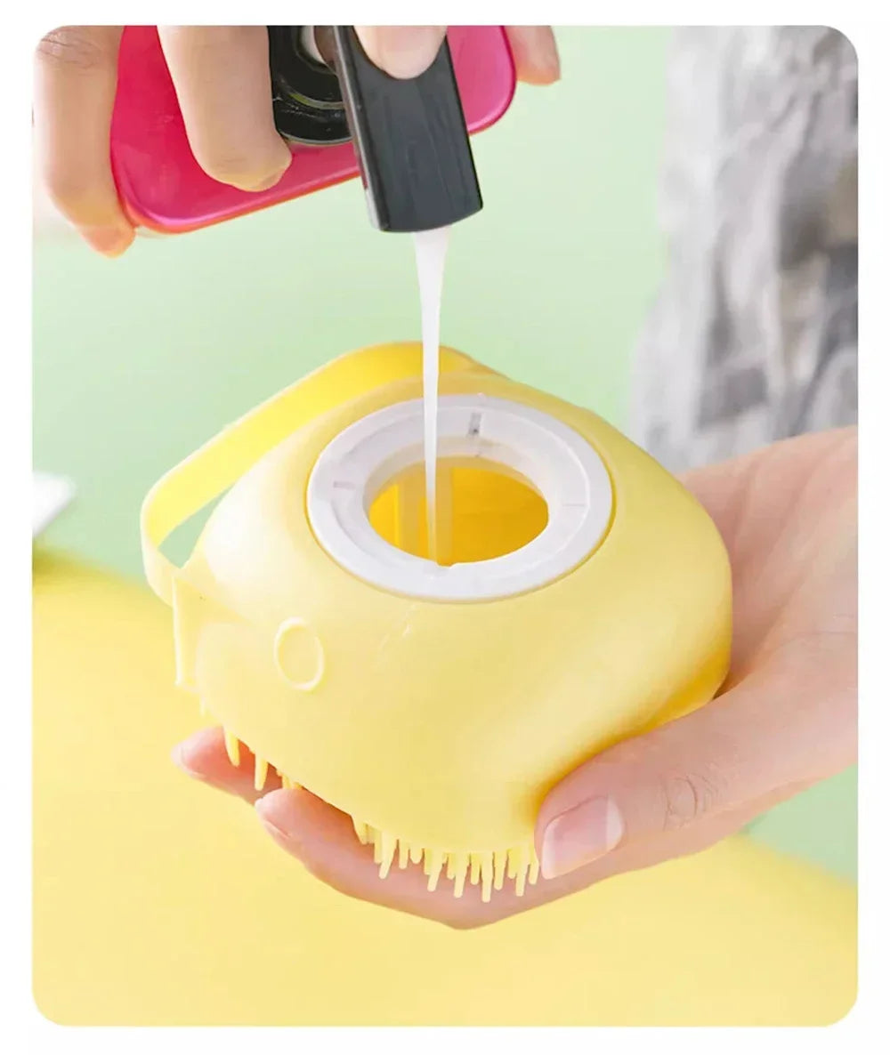 Silicone Foaming Pet Brush