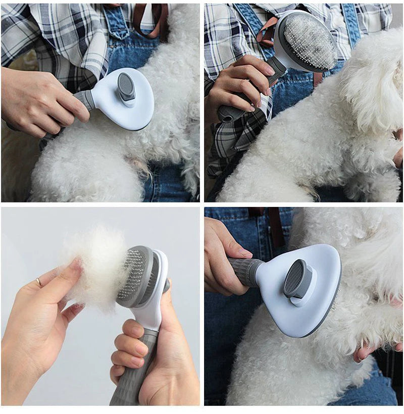 Dog Hair Remover Grooming Brush
