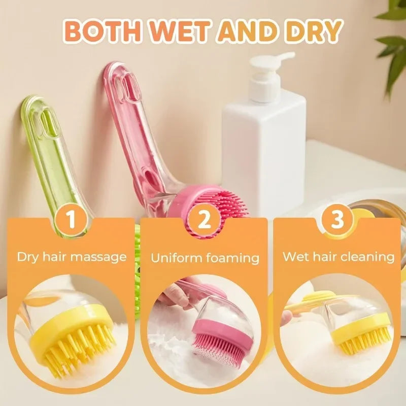 Pet Bath Massage Brush