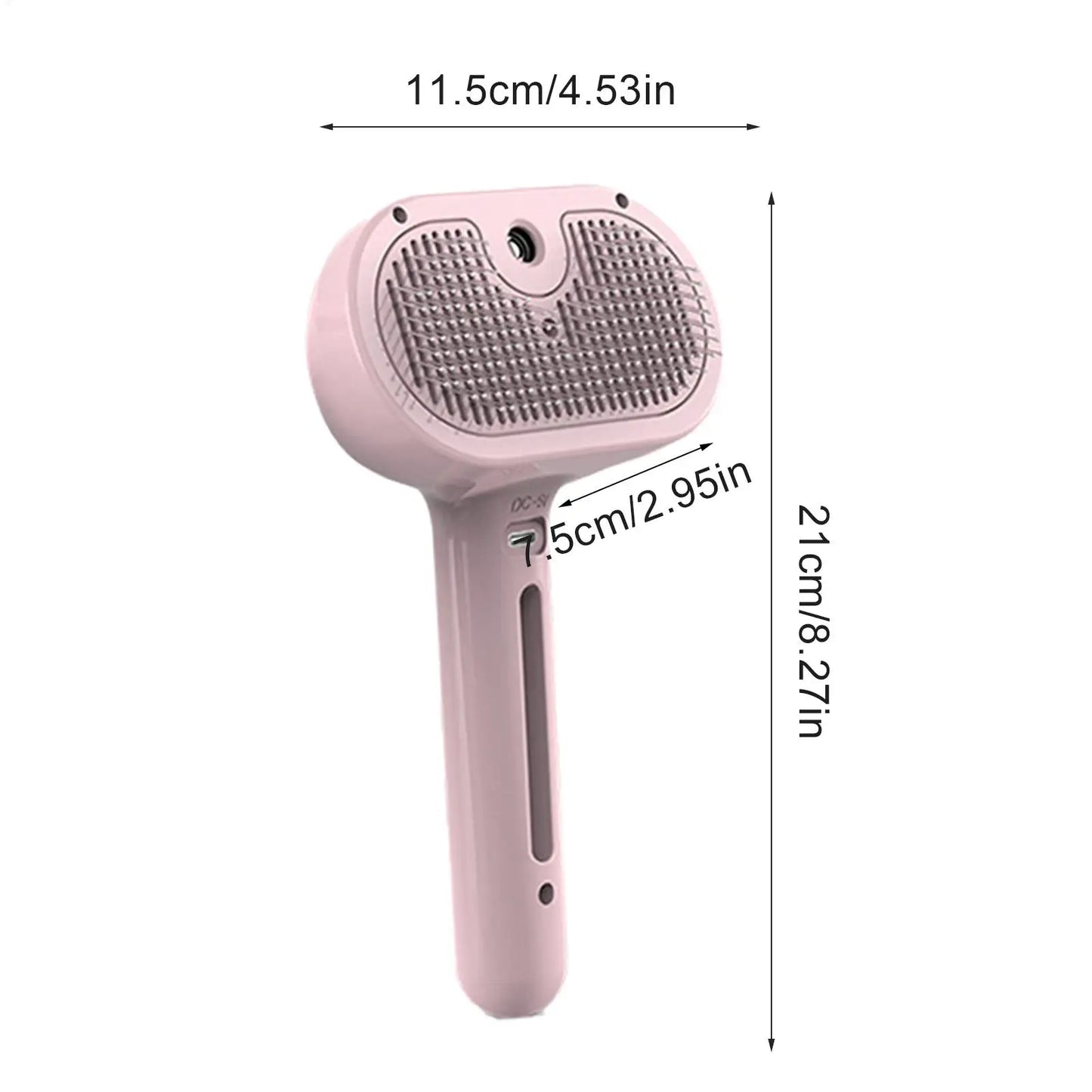 Electric Pet Steam Brush