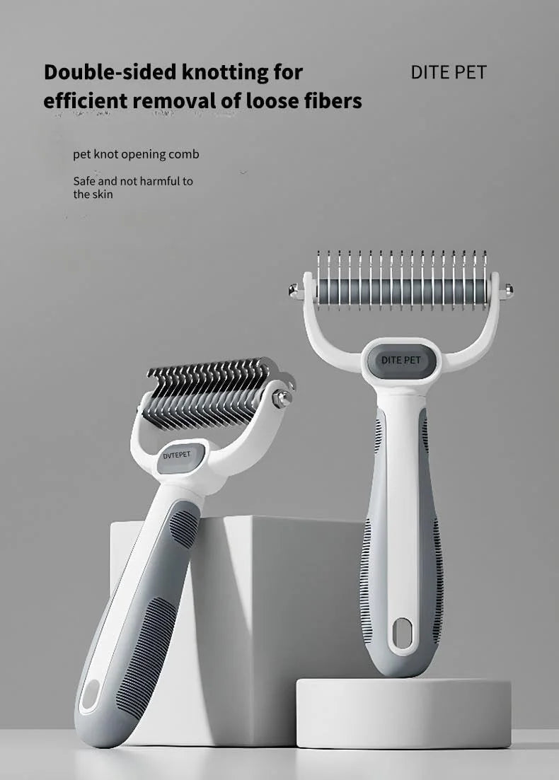 Double Sided Deshedding Brush