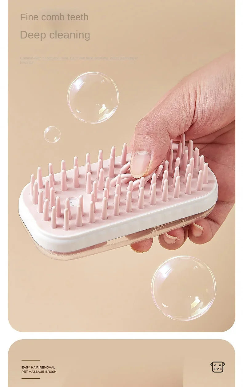 Pet Foaming Massage Brush