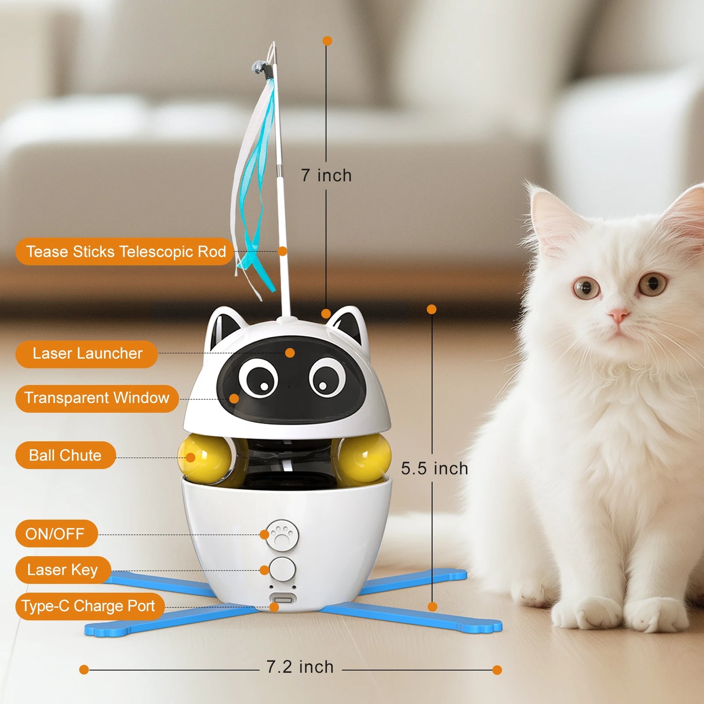 Automatic Infrared Cat Laser
