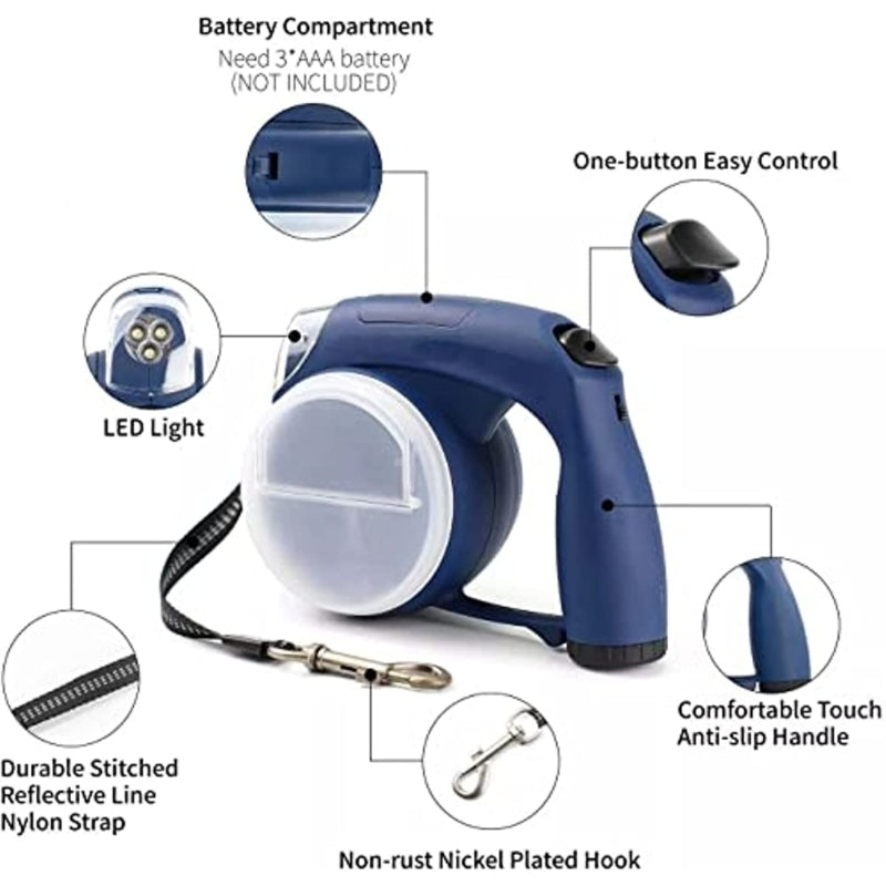 Retractable Dog Leash Light