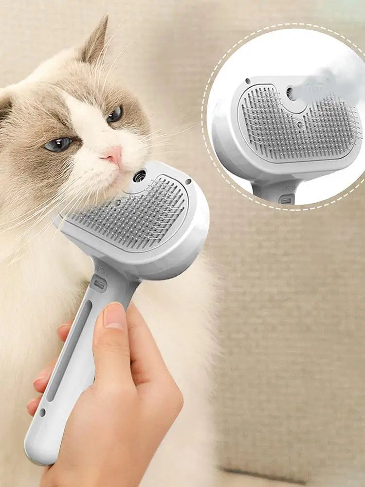 Electric Pet Steam Brush