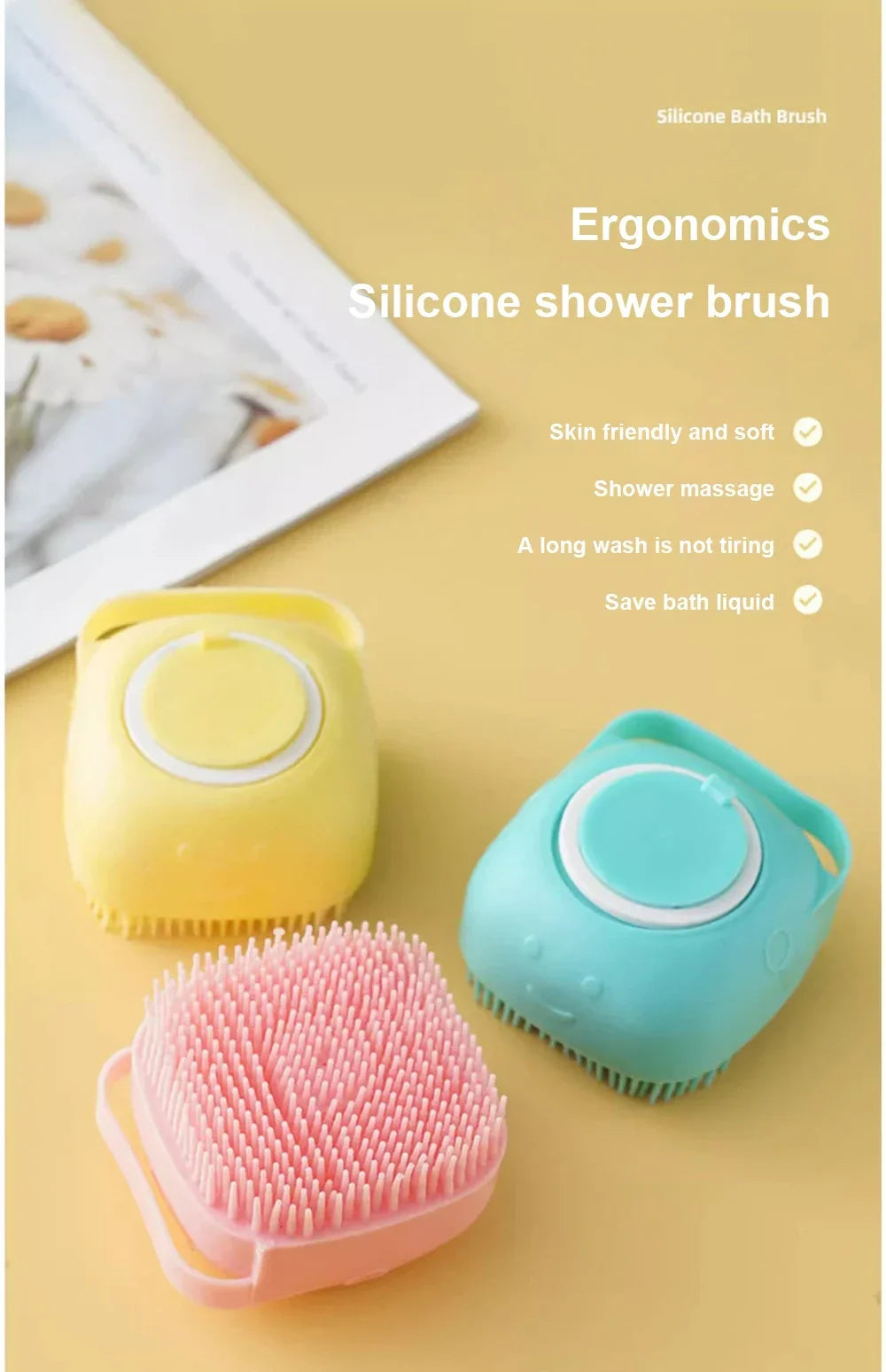 Silicone Foaming Pet Brush