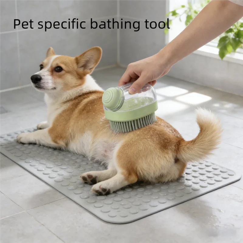 Silicone Shampoo Bath Brush