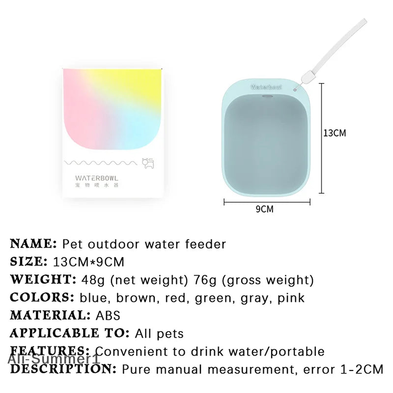 Portable Pet Water Bottle