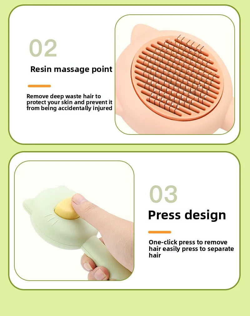 Pet Deshedding Slicker Brush