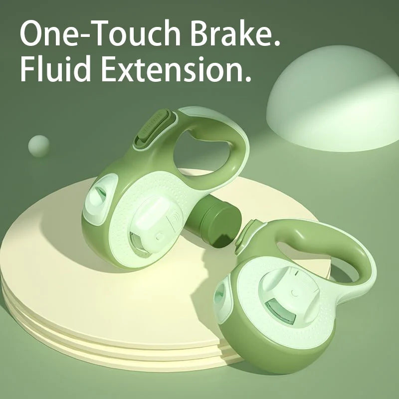 LED Retractable Dog Leash