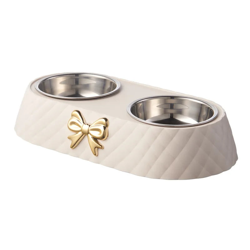 Double Stainless Steel Bowl