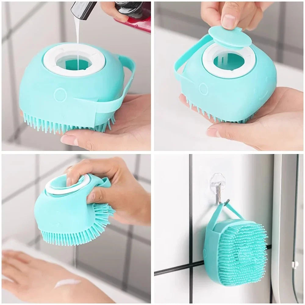 Silicone Foaming Pet Brush