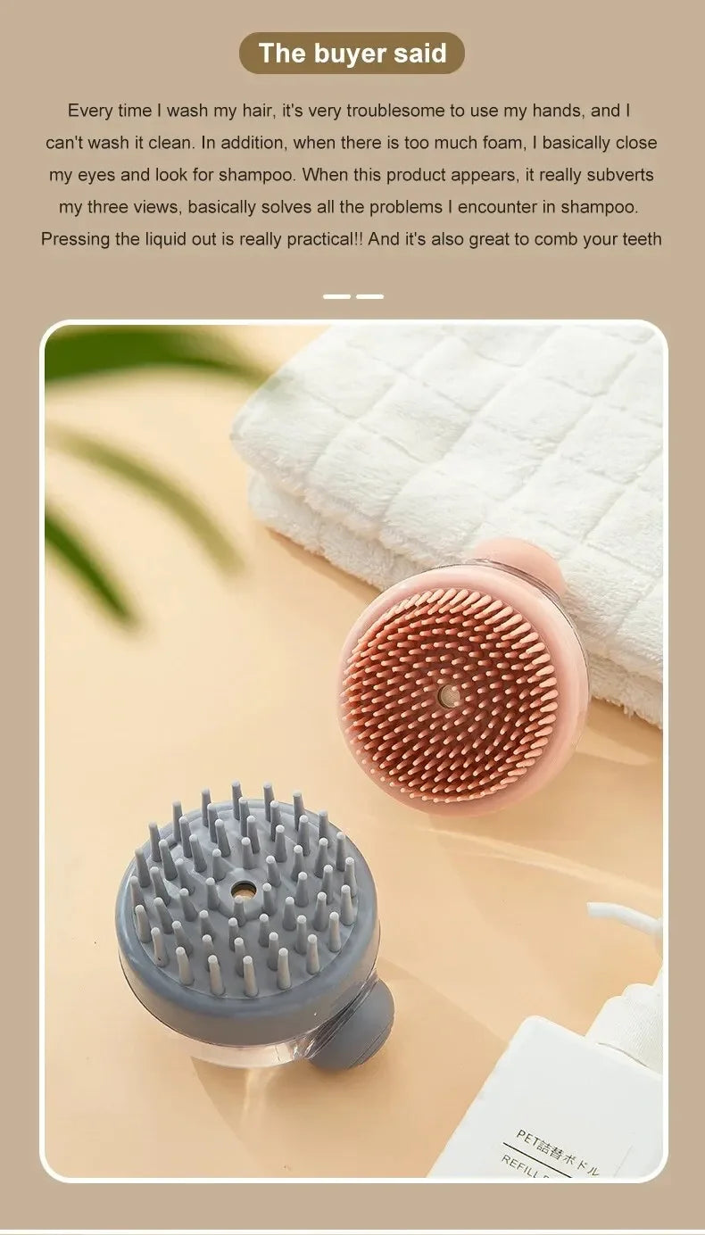 Dog Shower Massage Brush