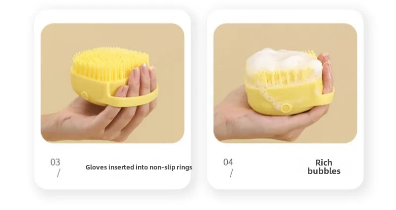 Silicone Pet Cleaning Brush