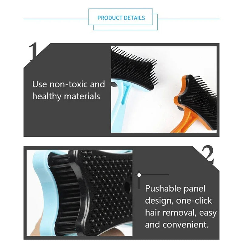 Self Cleaning Pet Grooming Brush