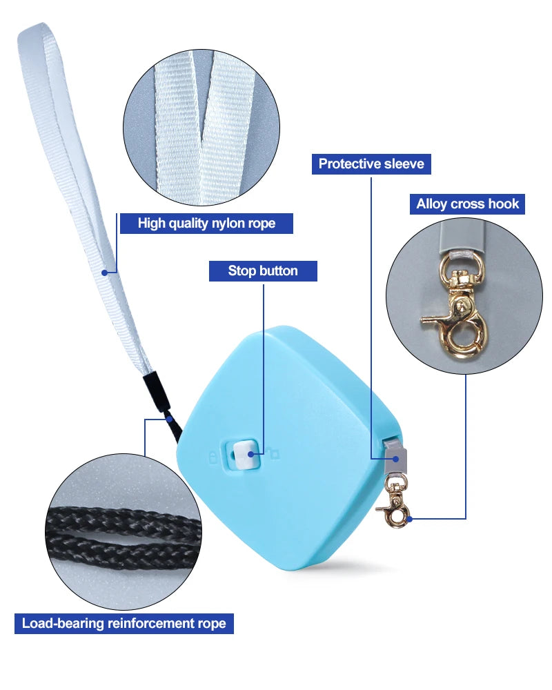 Retractable Dog Leash 2m