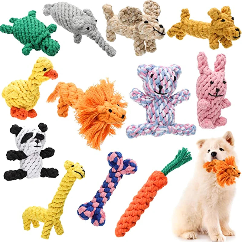 Double Ring Rope Dog Toy