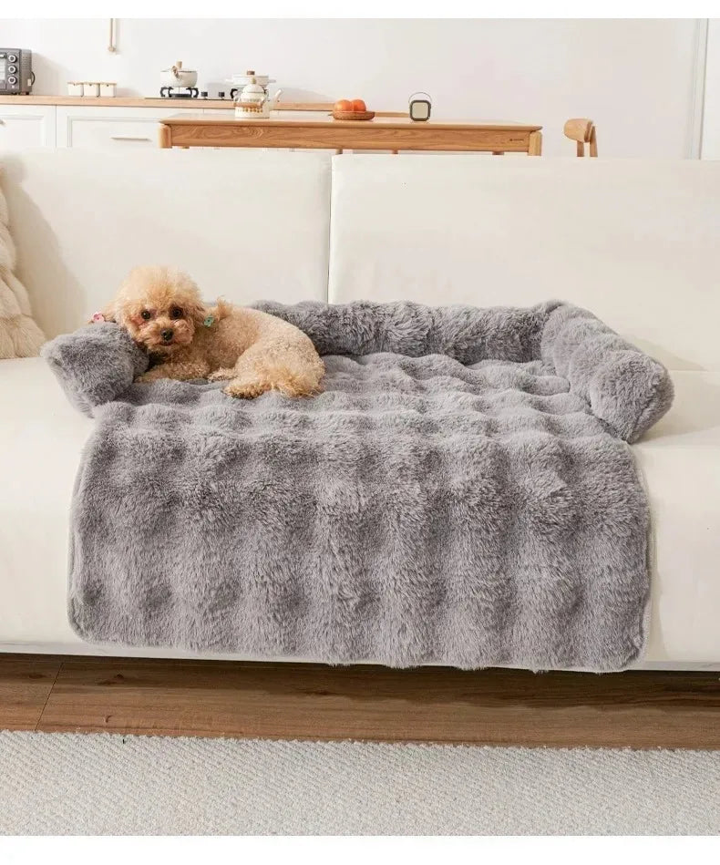 Plush Dog Bed Mat