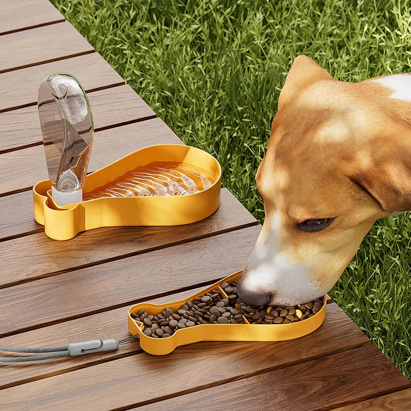 Dog Water Bottle Food Box