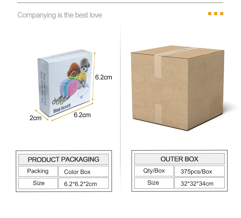 Retractable Dog Leash 2m