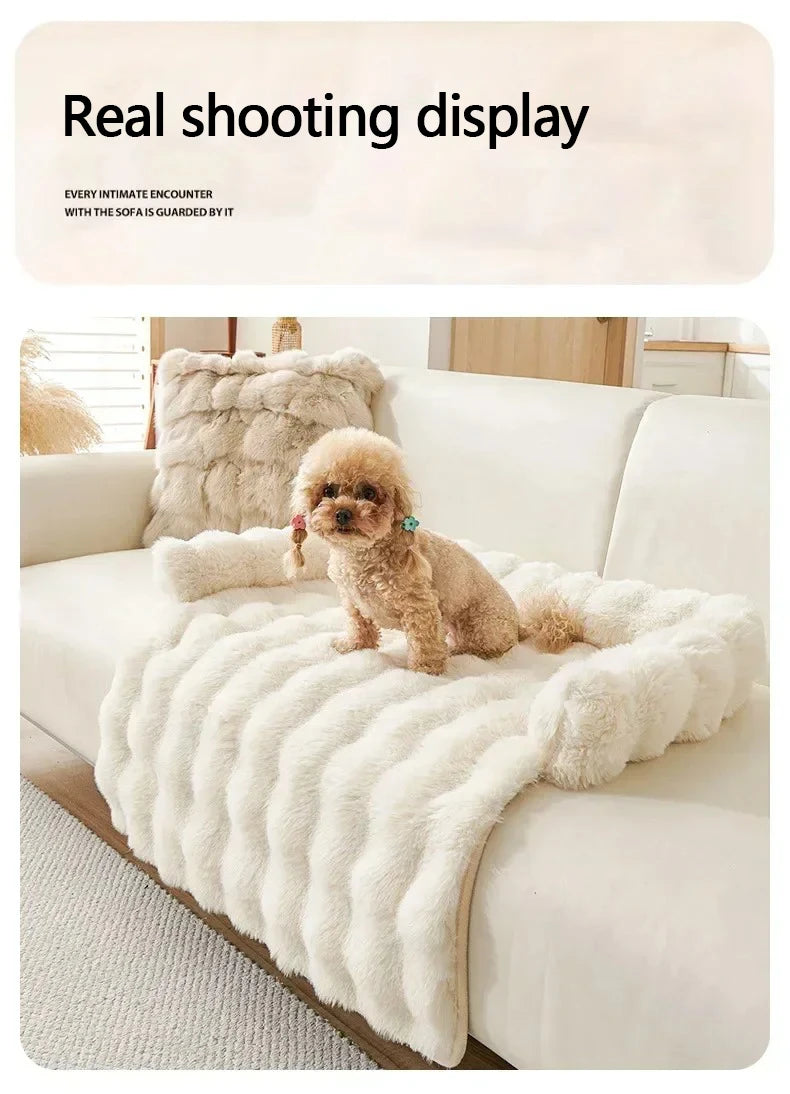 Plush Dog Bed Mat