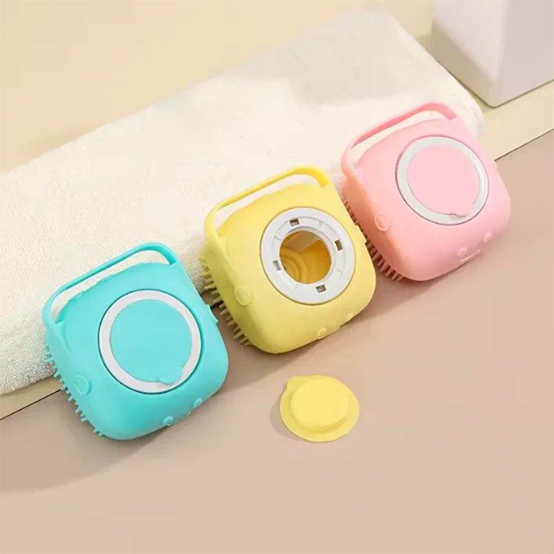 Silicone Pet Bath Brush