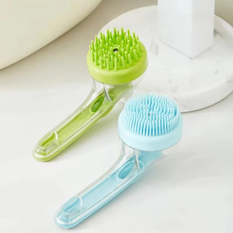 Long Handle Pet Bath Brush