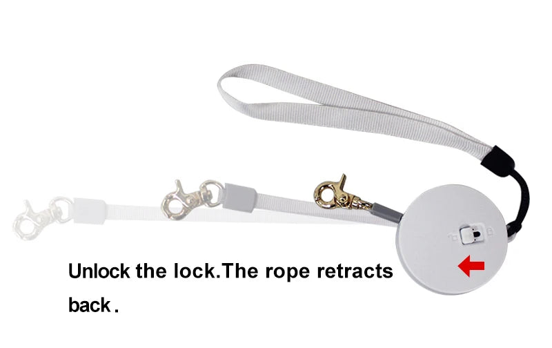 Retractable Dog Leash 2m